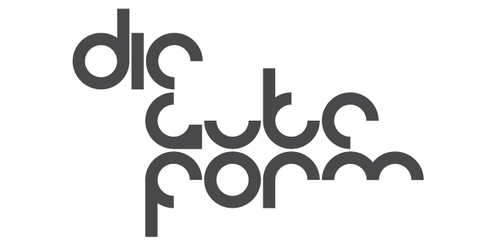 Пример шрифта Form Regular